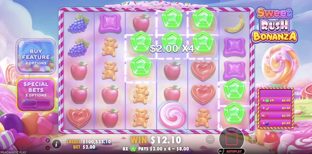 Sweet Rush Bonanza Slot