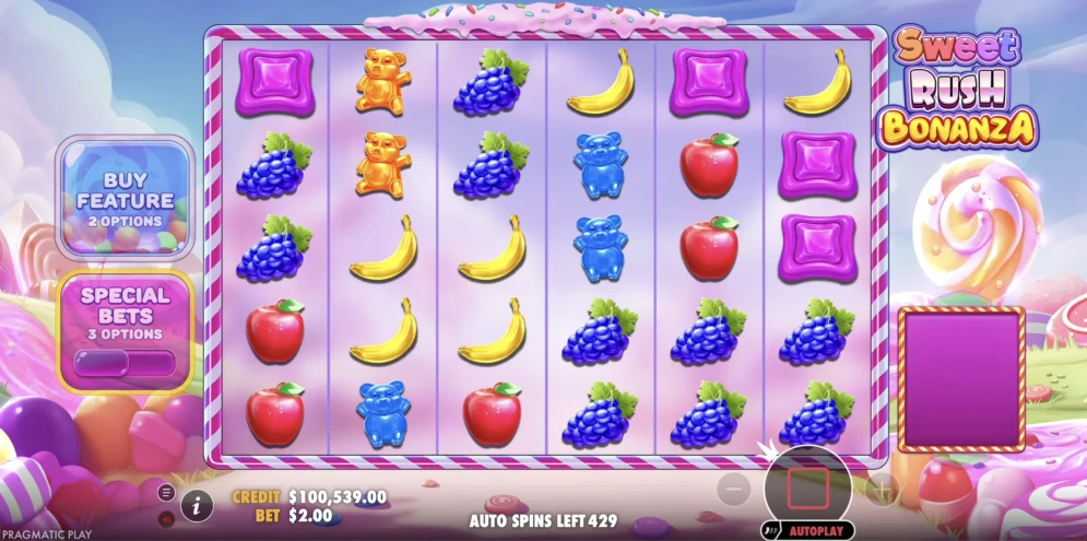 Sweet Rush Bonanza demo